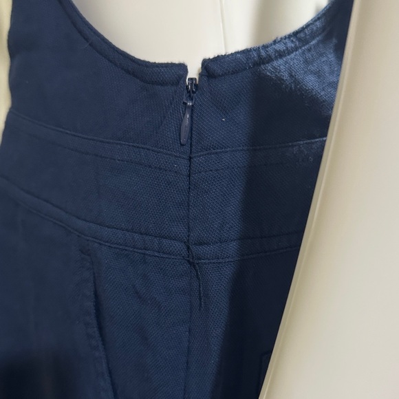 Urban Outfitters Navy Blue Suspender Skirt Size Large - Picture 5 of 7